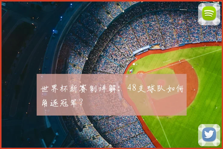 世界杯新赛制详解:48支球队如何角逐冠军?